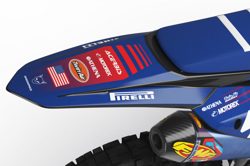 KTM USA Graphics Kit Tail