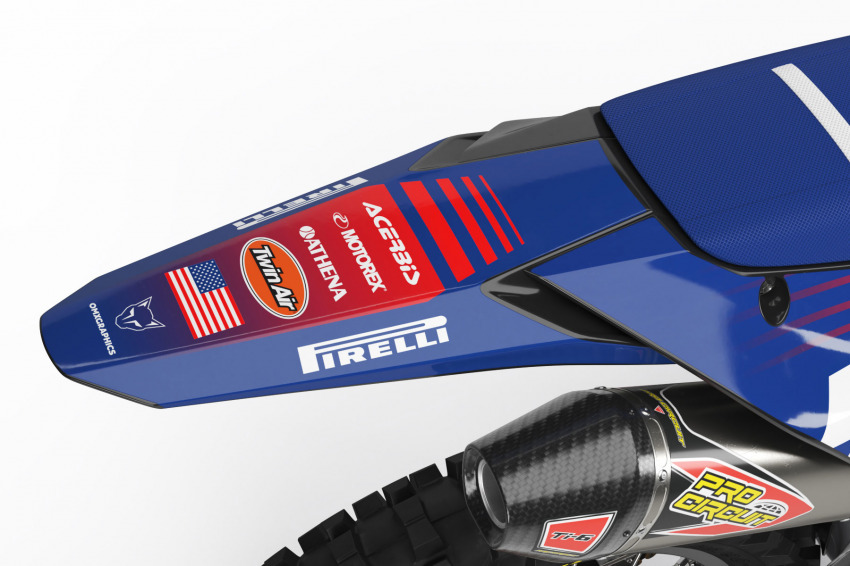 Kawasaki USA Graphics Kit Tail