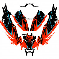 UTV-Graphics-Kit-Fury-Red-Layout