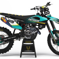 Custom Dirt Bike Graphics Kit for Husqvarna Reckless 2