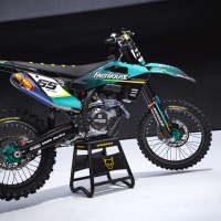 Custom Dirt Bike Graphics Kit for Husqvarna Reckless 2 Promo