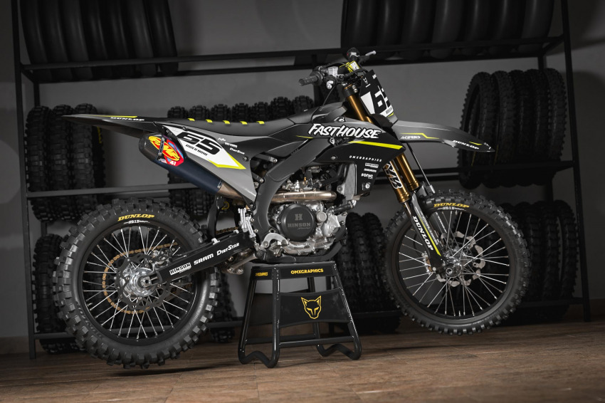 Custom Dirt Bike Graphics Kit for Yamaha Reckless 2 Promo