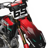 Dirt Bike Graphics Kit for Honda Reckless Front