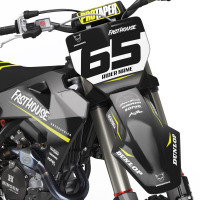 Dirt Bike Graphics Kit for Husqvarna Reckless Front