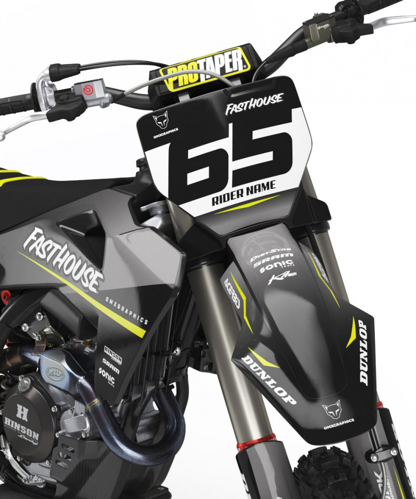 Dirt Bike Graphics Kit for Husqvarna Reckless Front