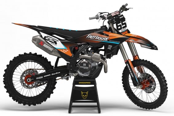 Dirt Bike Graphics Kit for KTM Reckless