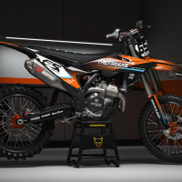 Dirt Bike Graphics Kit for KTM Reckless Promo