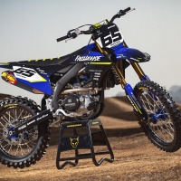 Dirt Bike Graphics Kit for Yamaha Reckless Promo