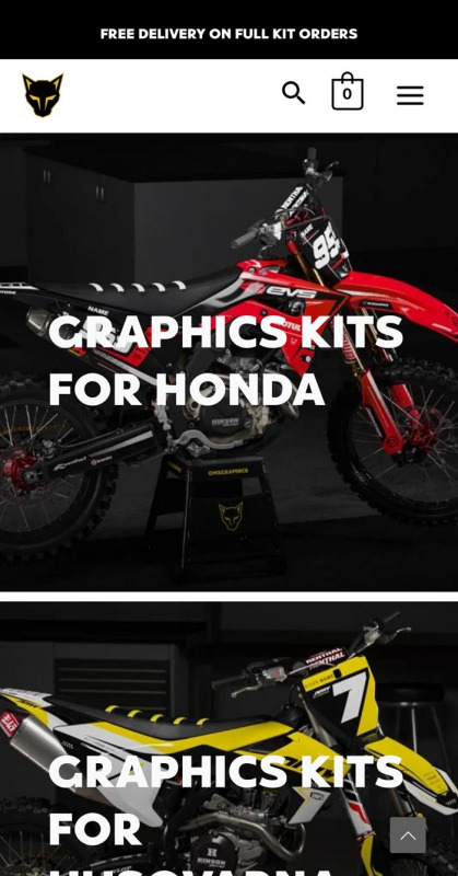 Dirt Bike Graphics Ordering Process Select Brand