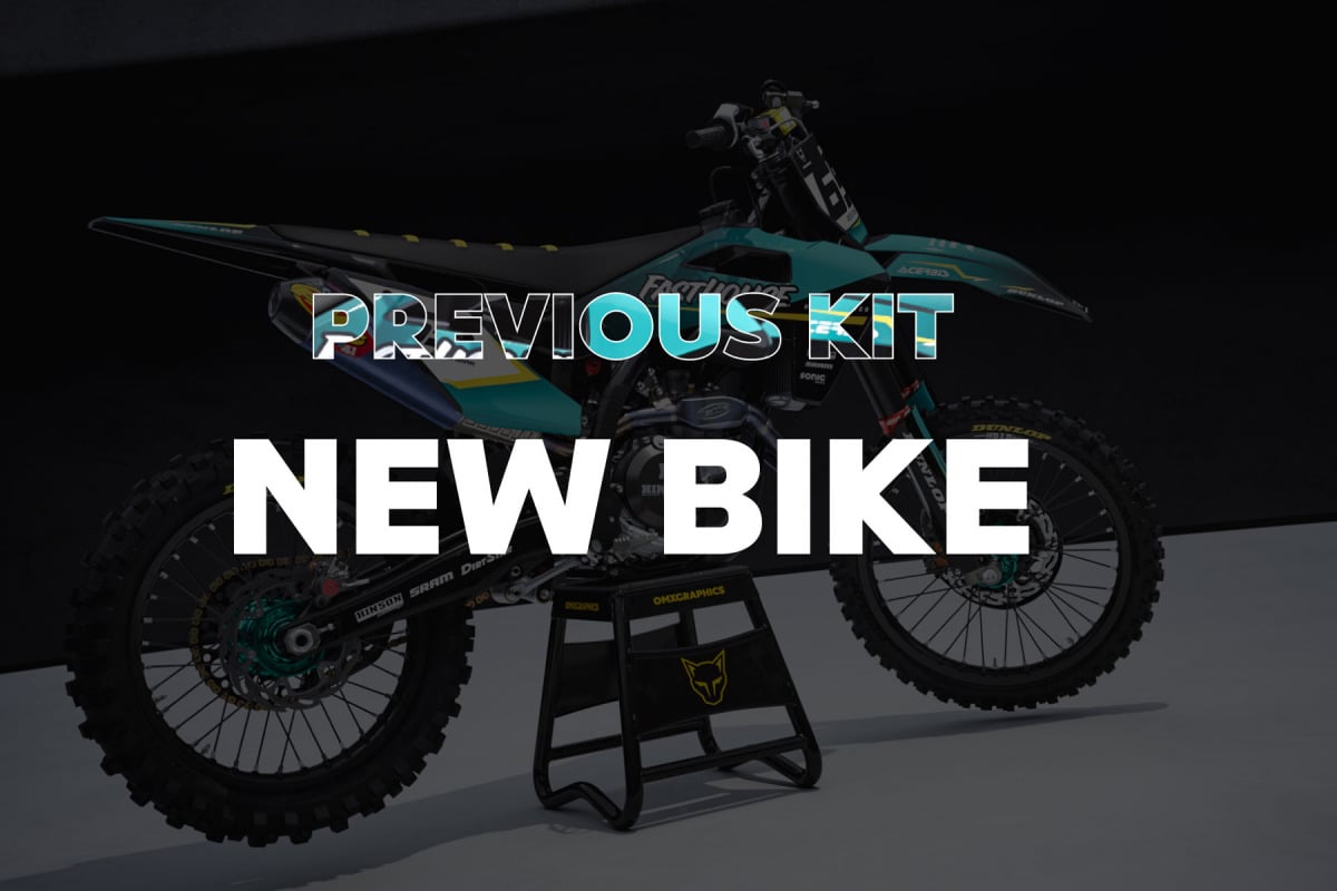 You can reprint your dirt bike graphics kit for a different model