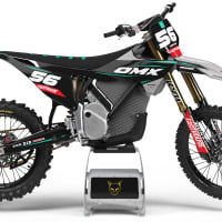 Dirt Bike Graphics Kit For Stark Varg All Models Instinct Grey Black