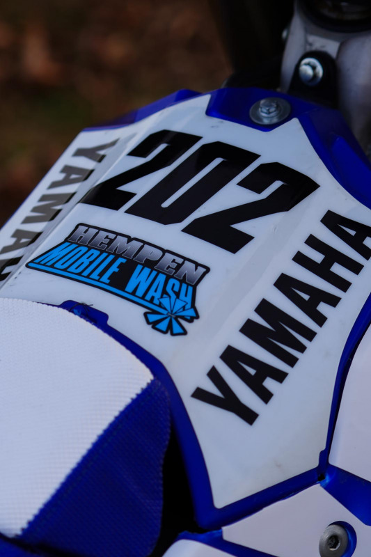 Yamaha-with-customized-motocross-graphics