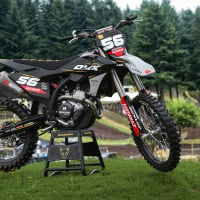 GasGas Motocross Graphics Kit Instinct Grey Photo