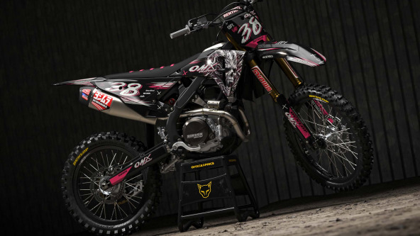 Honda CRF CR Mx Graphics Hellthorn Promo
