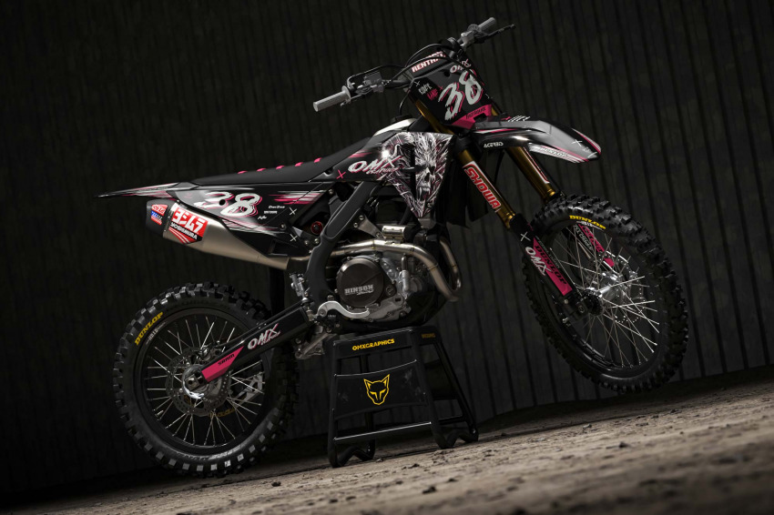 Honda CRF CR Mx Graphics Hellthorn Promo