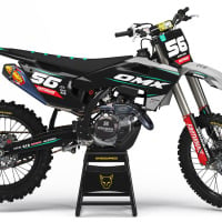 Husqvarna Motocross Graphics Kit Grey Instinct