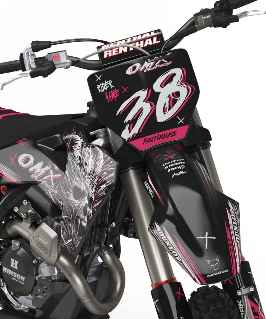 Husqvarna TC FC TE Mx Graphics Hellthorn Front