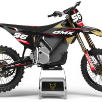 Stark Varg Motocross Graphics Kit Instinct Black Gold