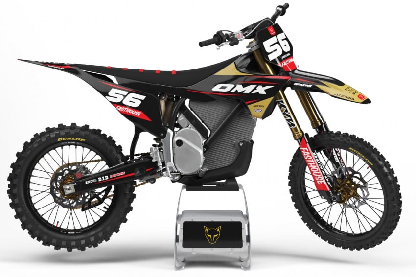 Stark Varg Motocross Graphics Kit Instinct Black Gold