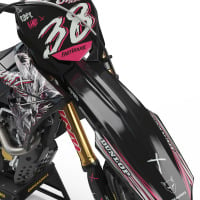 Suzuki RM RMZ Mx Graphics Hellthorn Front