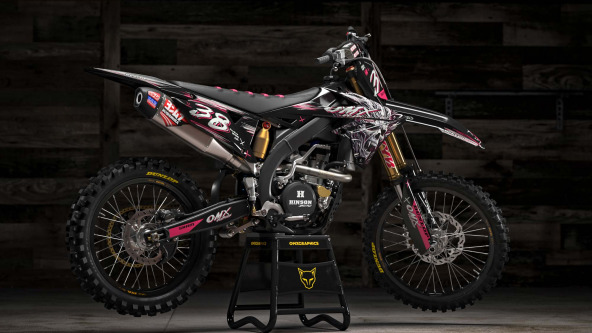 Suzuki RM RMZ Mx Graphics Hellthorn Promo
