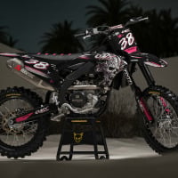 Yamaha YZ YZF Mx Graphics Hellthorn Promo