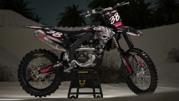 Yamaha YZ YZF Mx Graphics Hellthorn Promo