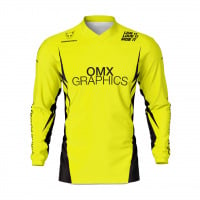 Yellow Motocross Jersey Front Side CORSA