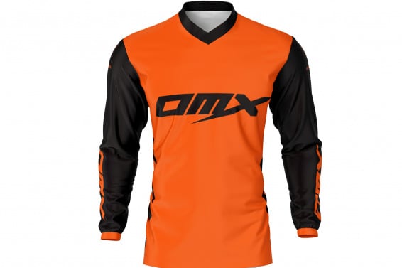 Orange Motocross Jersey CHIMERA Front Side