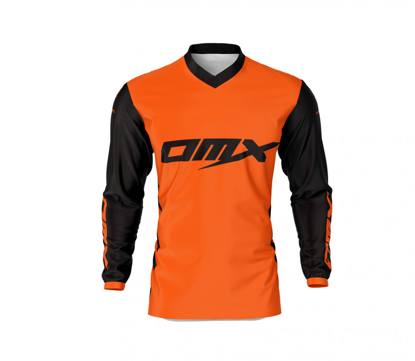 Orange Motocross Jersey CHIMERA Front Side