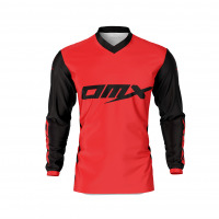 Red Motocross Jersey Front Side Chimera Design