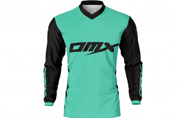 Teal Motocross Jersey Front Side CHIMERA