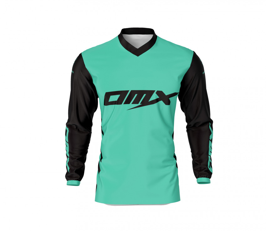 Teal Motocross Jersey Front Side CHIMERA