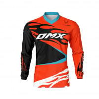 Mx Jersey in Red and Black FURY