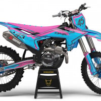 Mx Graphics for KTM Dirt Bike TOON Pink and Blue