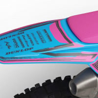 Mx Graphics for KTM Dirt Bike TOON Pink and Blue Tail