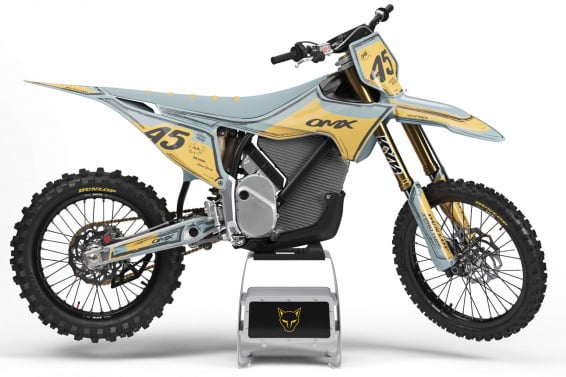 Mx Graphics for Stark Varg Dirt Bike TOON Sand and Grey