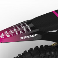 Pink Mx Graphics Kit for STark Varg Dirt Bike PIXEL tail