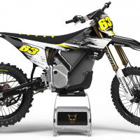 Graphics Kit for Stark Varg Bike in Black and Yellow HANGOUT