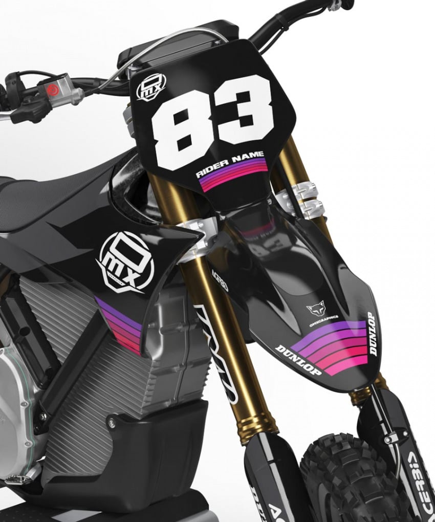 Stark Varg Mx Graphics Kit Charge 2 Front