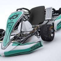 Go Kart Graphics Kit TOON Teal