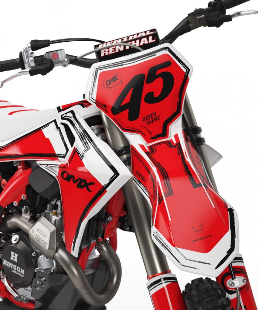 Mx Graphics for GasGas Dirt Bike All Models TOON Front