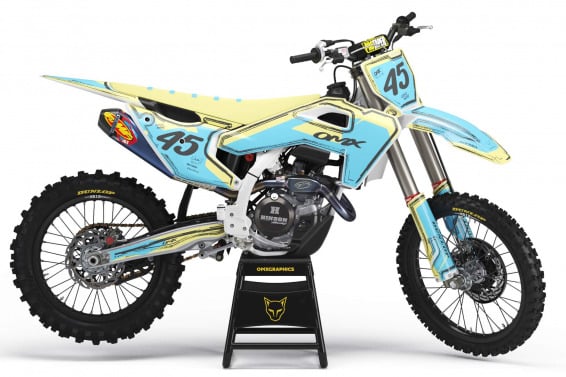 Mx Graphics for Husqvarna Dirt Bike All Models TOON