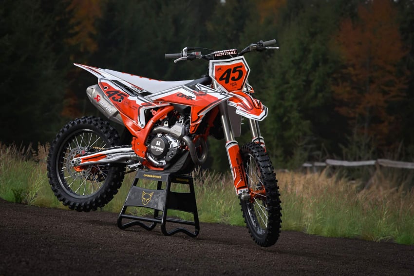 Mx Graphics for KTM Dirt Bike All Models TOON Promo