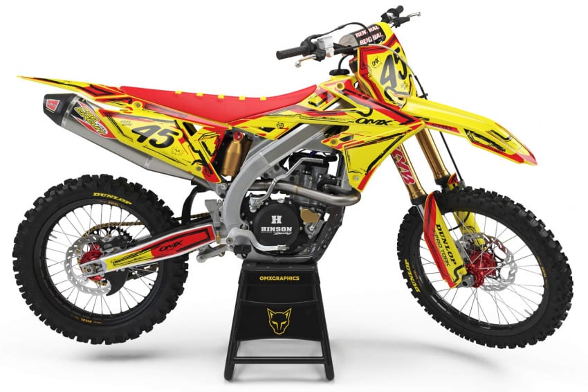 Mx Graphics for all Suzuki Dirt Bike Models TOON