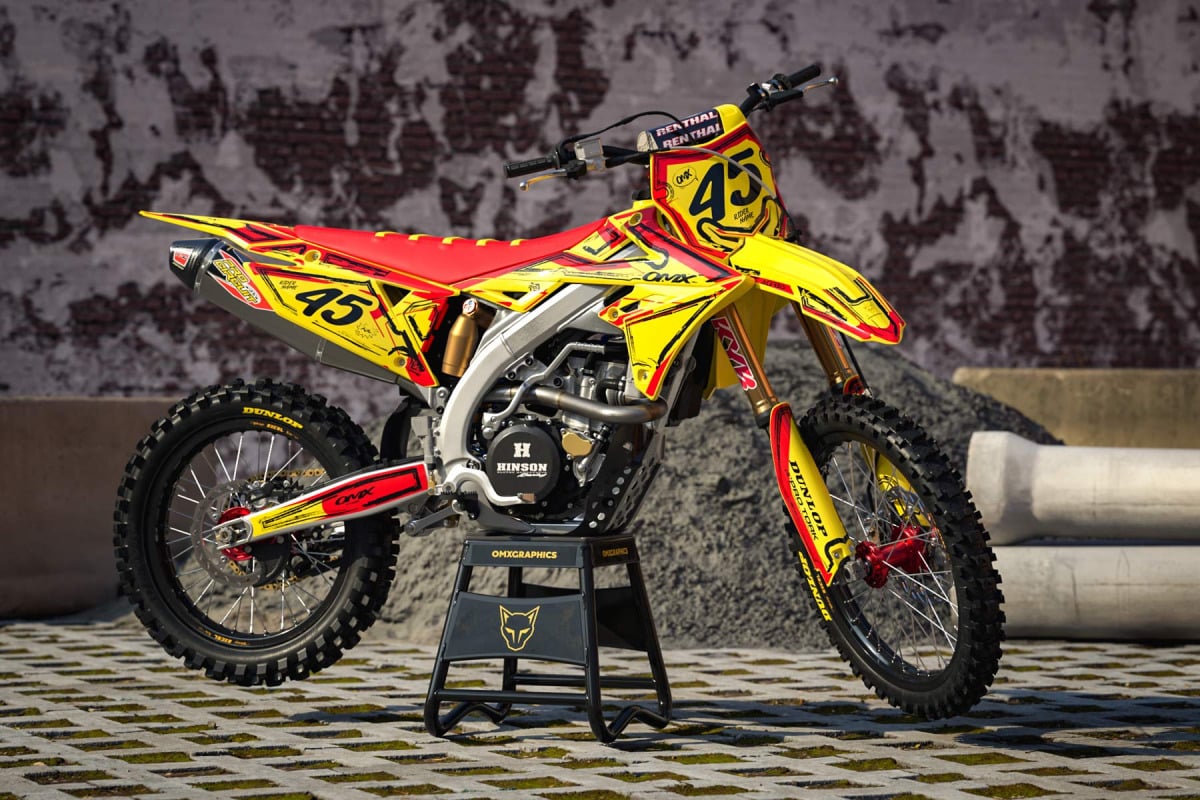 Mx Graphics for all Suzuki Dirt Bike Models TOON Promo