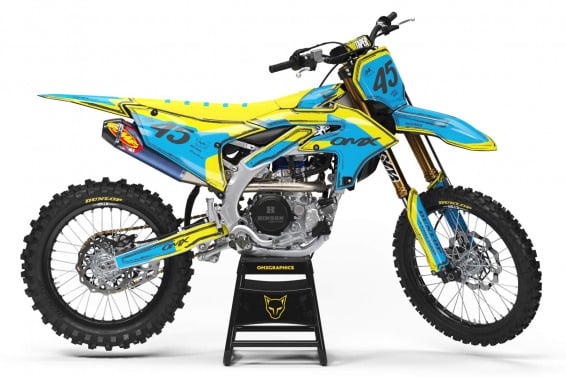 Mx Graphics for all Yamaha Dirt Bike Models TOON