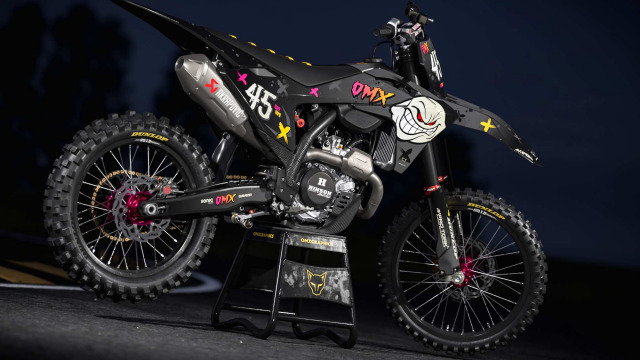 Custom MX Graphics For GasGas Dirt Bike Mad X Promo