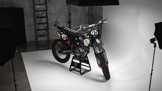 Custom MX Graphics For Husqvarna Dirt Bike Mad X Promo