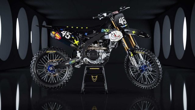 Custom MX Graphics For Yamaha Dirt Bike Mad X Pro